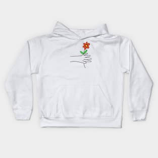 A flower for you Kids Hoodie